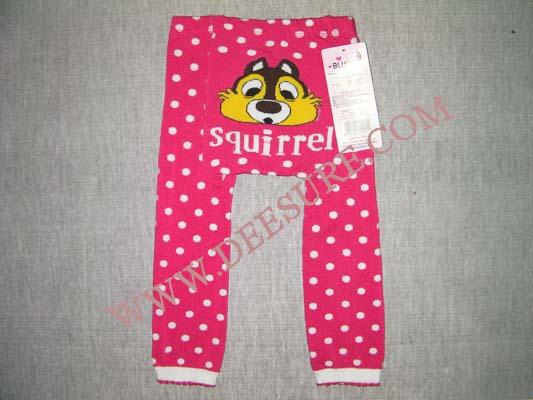 กางเกงเลกกิ้ง ลายกระรอก